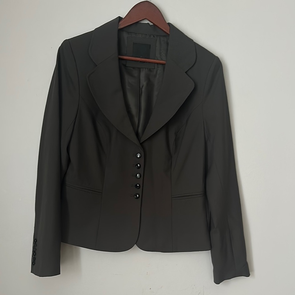 The Limited Women's Dark Gray Blazer Jacket Size 10